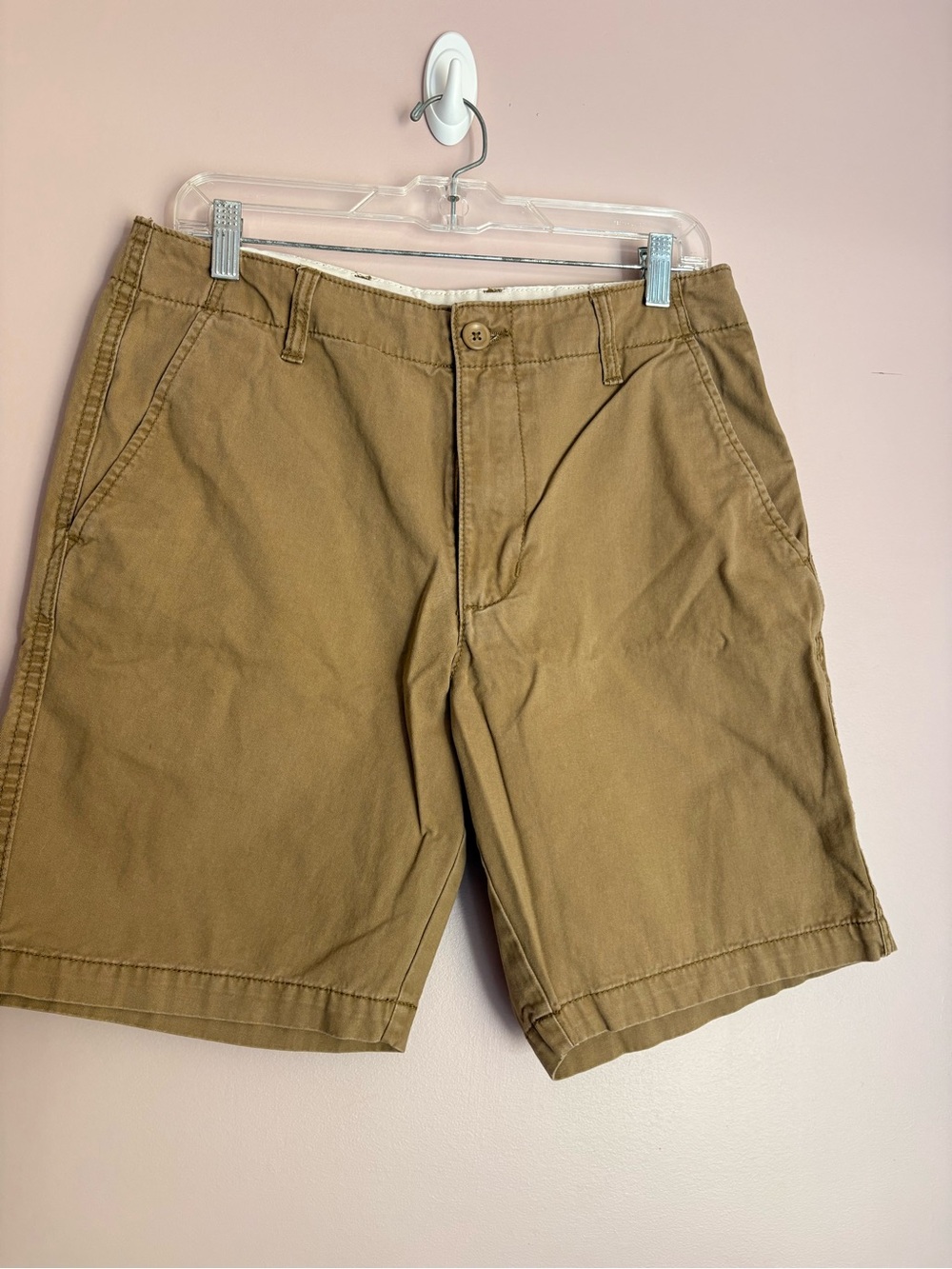💙Old Navy Men's Khaki/Tan Flat Front Shorts